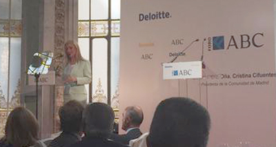 Cifuentes anuncia en el Foro Abc Deloitte que la CAM se personar� como acusaci�n particular en la Operaci�n P�nica