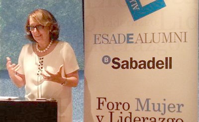 13� sesi�n del Foro Mujer y Liderazgo en Madrid con Rebeca Grynspan, secretaria general iberoamericana
