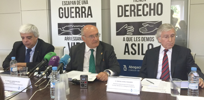 M�s de 1.000 abogados de toda Espa�a, dispuestos a dar asistencia jur�dica a los refugiados que llegan a Europa