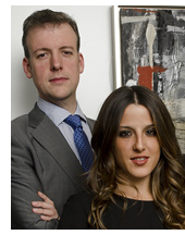 Mireia Albert y David B. Ruiz, &nbsp;abogados. Responsables del �rea Legal, GB Consultores Financieros, Legales y Tributarios
