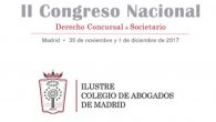 II Congreso Nacional de Derecho Concursal y Societario
