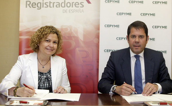 Colegio de Registradores y CEPYME