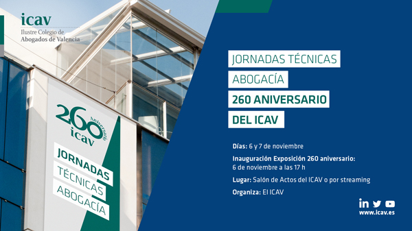 ICAV Jornadas Técnicas de la Abogacía
