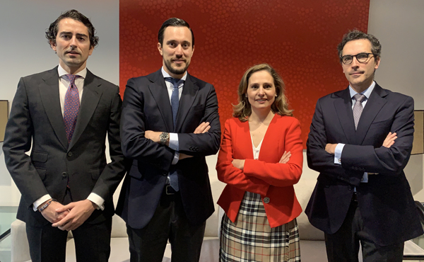 Pablo Fernández Cortijo, Ignacio del Fraile, Irene Fernández Puyol y Pablo Muelas