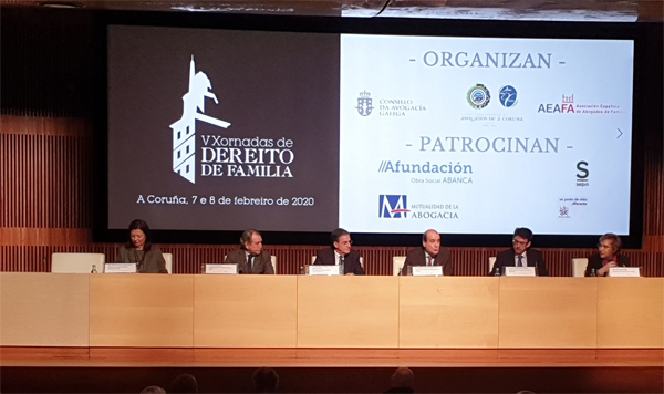 Jornadas de Derecho de Familia organizadas por la Abogacía Gallega
