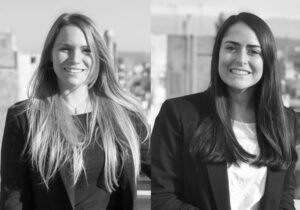 Laura Caballero, Abogada y Judith Ribó, Paralegal del Área inmigración, AGM Abogados