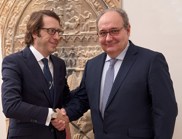 Ignacio Moratilla, socio de Laboral, y a la derecha Francisco J. Bauzá, socio director LEXPAL ABOGADOS