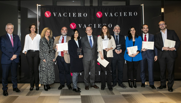 los III Premios VACIERO de Periodismo Jurídico y Financiero