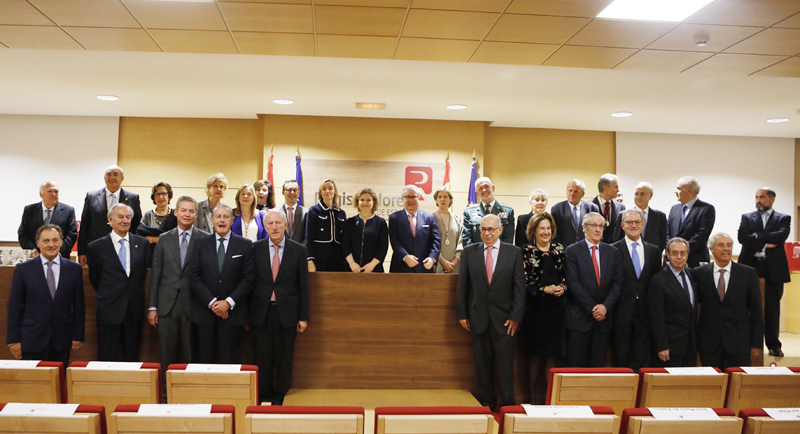 medallas y placas de honor de Registradores
