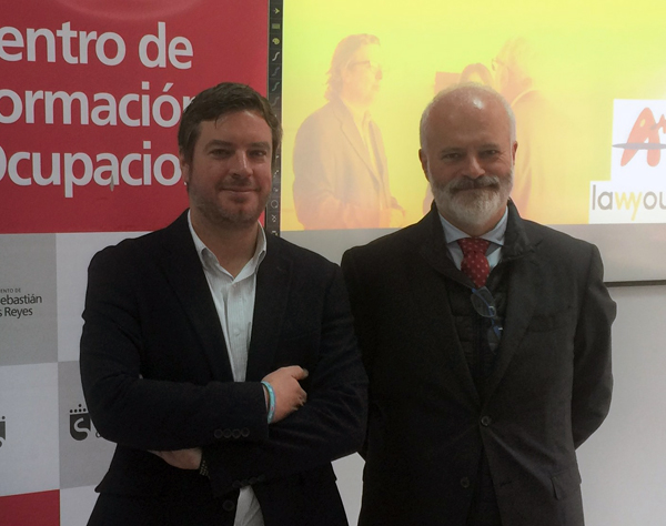 Jorge J. Honrubia Pantoja, gerente de Acenoma e Ignacio Martínez-Fonseca, CEO de Lawyou