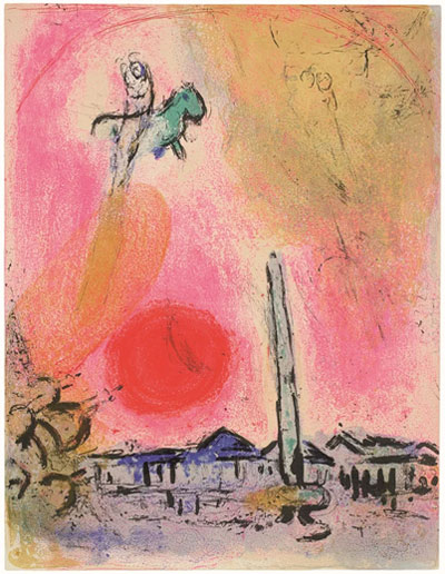 Place de la Concorde, Marc Chagall