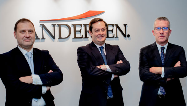 Íñigo Rodríguez-Sastre, Javier Cubillo y José Vicente Morote