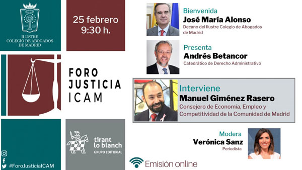 Manuel Giménez Rasero Foro Justicia ICAM