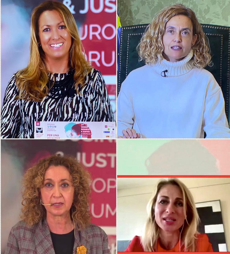 Inauguración '3rd Women Business & Justice European Forum'