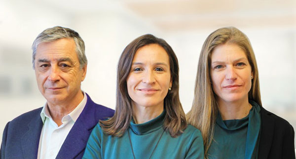 Agusti Bou, Elisa Escola y Laila Folguera