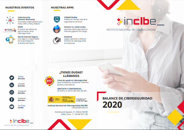 INCIBE balance de ciberseguridad