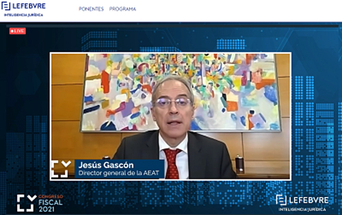 Jesús Gascón, director general de la AEAT