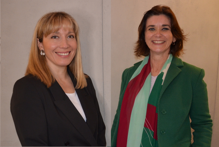 Esther Domínguez y Olga Forner