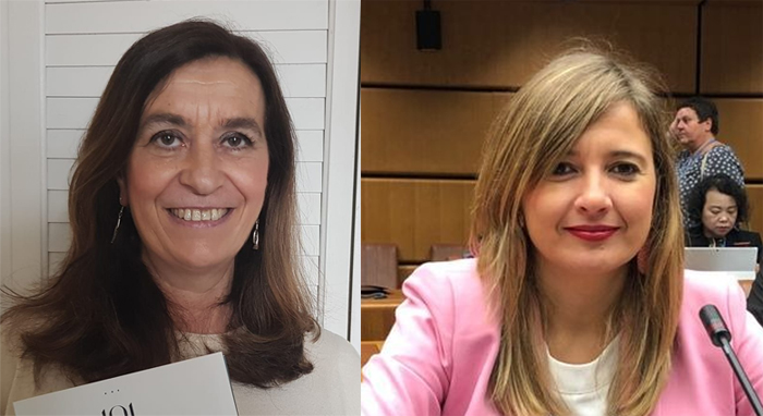 Susana Gisbert y María Gavilán