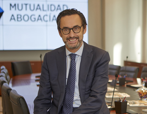 Enrique Sanz Fernández-Lomana, presidente de Mutualidad de la Abogacía
