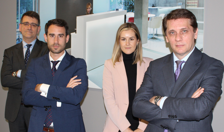Jordi Albos, Adrián Benito, Diana Loredana y Juan Ignacio Alonso Dregi