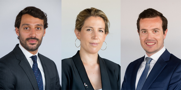 Francisco Sainz-Trápaga, Bárbara González y José María López