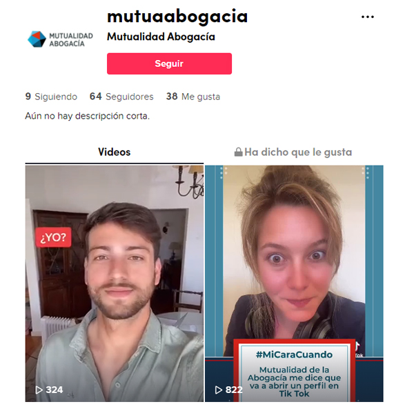 Mutualidad de la Abogacía TikTok