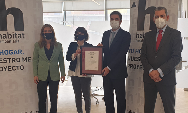 Habitat Inmobiliaria y AENOR_UNE 19601