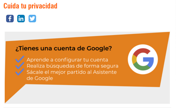 INCIBE y Google