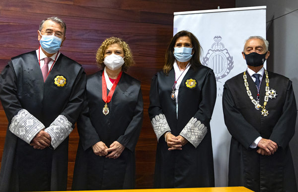 Francisco Real, Mª Emilia Adan, Auxiliadora Borja y Antonio Sotillo