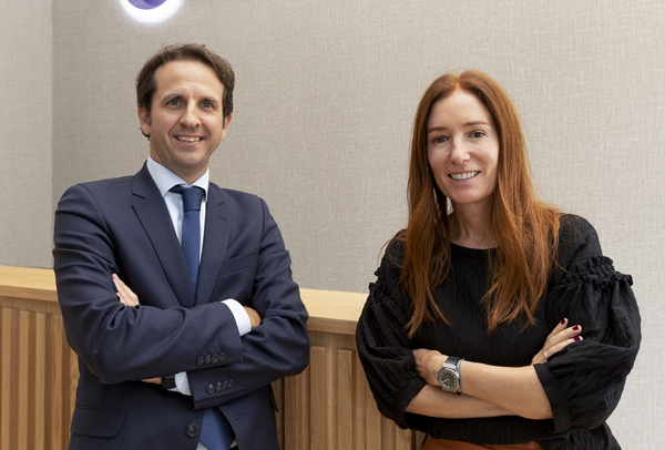 José Ramón Cuervo y Eva Hernando