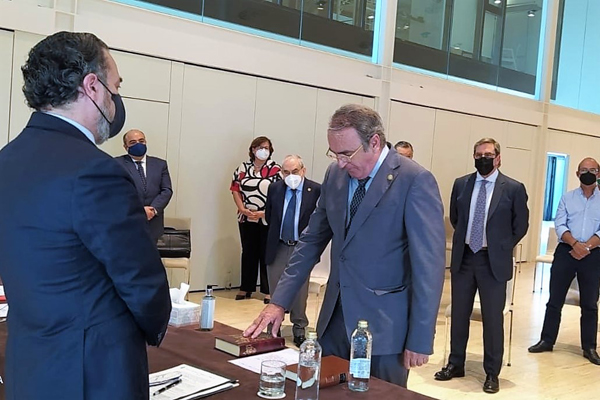 Federico Fernández jura como nuevo presidente de la Abogacía andaluza