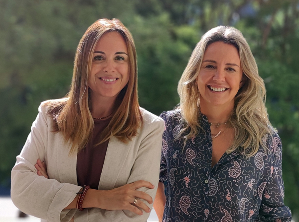 Silvia Moreno junto con Marta Morales , socia directora de la zona Sur de Lener