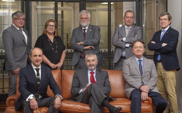 Miembros del Consejo Directivo de Mutualidad de Procuradores