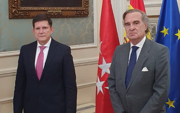 Ministro de Justicia de Colombia, Wilson Ruiz Orejuela en ICAM