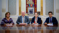 María Segimon, Jorge Marti, Urquiola de Palacio y Juango Ospina