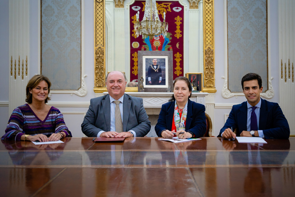 María Segimon, Jorge Marti, Urquiola de Palacio y Juango Ospina