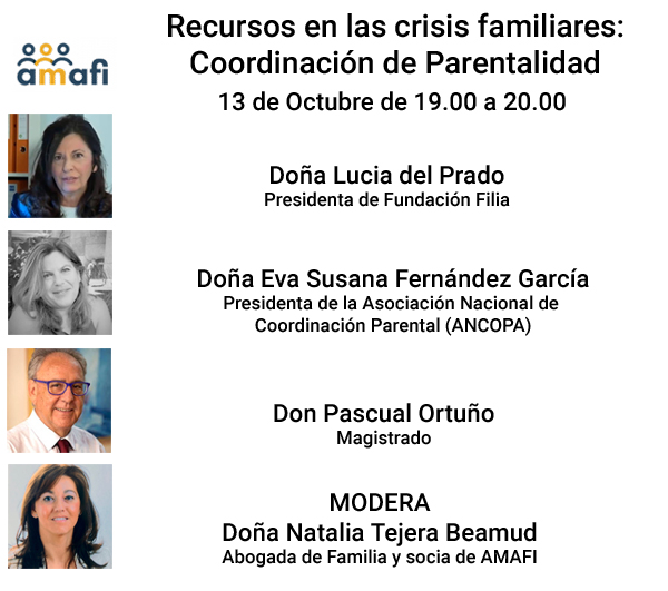 COORDINACIÓN DE PARENTALIDAD – WEBINAR DE