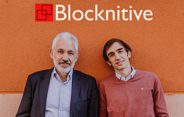 Miguel Peco Perea, director de Desarrollo de Negocios y Miguel Ángel García Gil, socio y CEO de Blocknitive