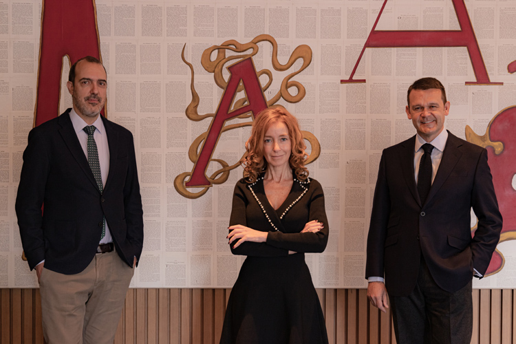 Eva Martín Díaz, Félix Plasencia Sánchez y Rafael Sánchez Aristi