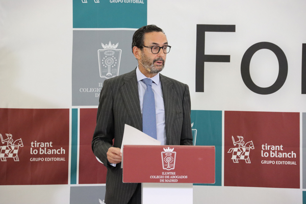Enrique Sanz Fernández-Lomana, presidente de la Mutualidad de la Abogacía
