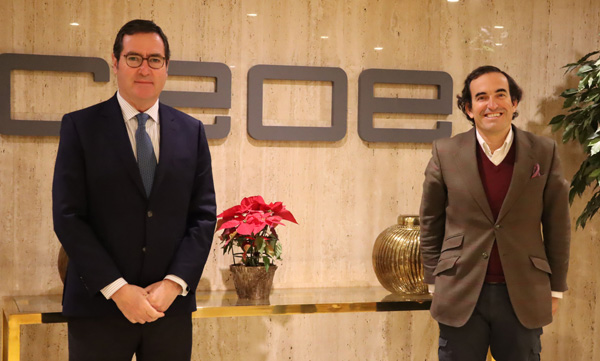 Antonio Garamendi y Sergio Ruiz