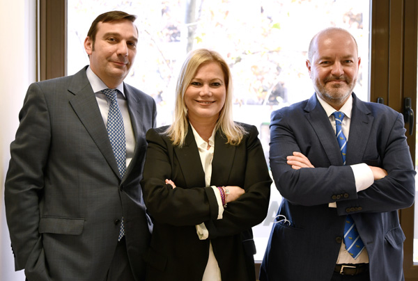 Gustavo Calzado, Eva Fuerte y Miguel Ángel Alemán, socios de EJASO ETL Global