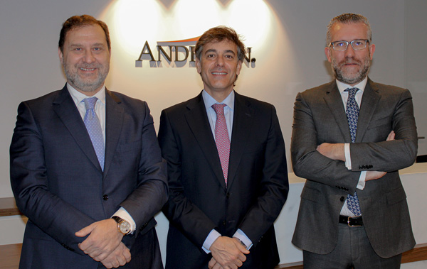 Íñigo Rodríguez-Sastre, Antonio Cañadas y José Vicente Morote