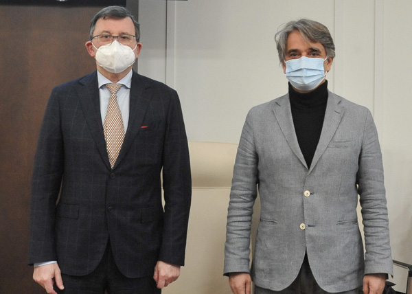 José Ángel Martínez Sanchiz y Antonio Sierra Rincón