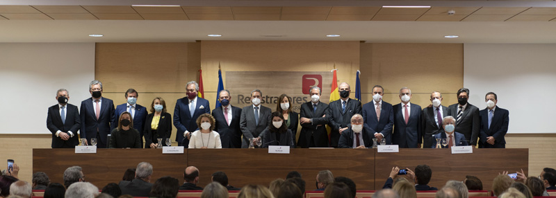medallas de honor de Colegio de Registradores