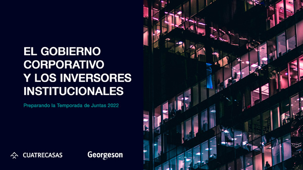 El Gobierno Corporativo y los Inversores Institucionales