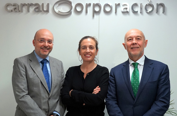 Ignacio Soler, Concha Serna y Héctor Paricio