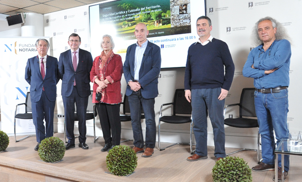 Ponentes de la Jornada Seguridad Jurídica y Custodia del Territorio