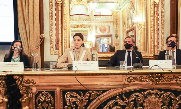 La ministra de Justicia, Pilar Llop